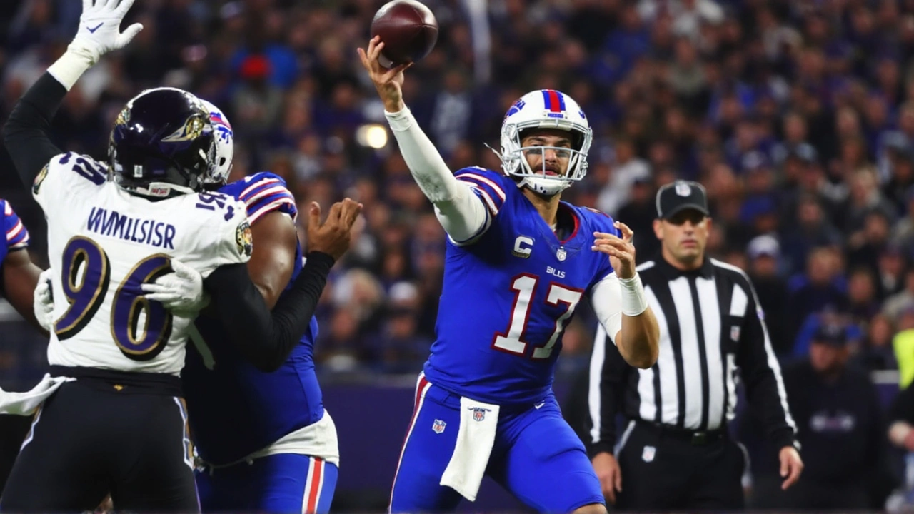 Buffalo Bills stun Ravens with 16-point rally to win 41-40 in wild season opener